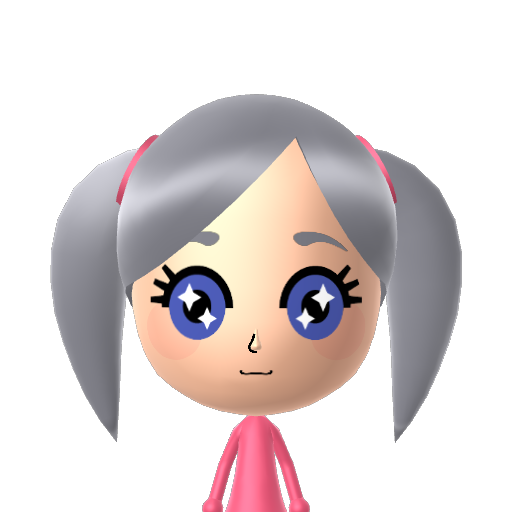 Mélanie Mii character: These are extracted and derived from the Mii Central Miis from the 3DS Miitopia.