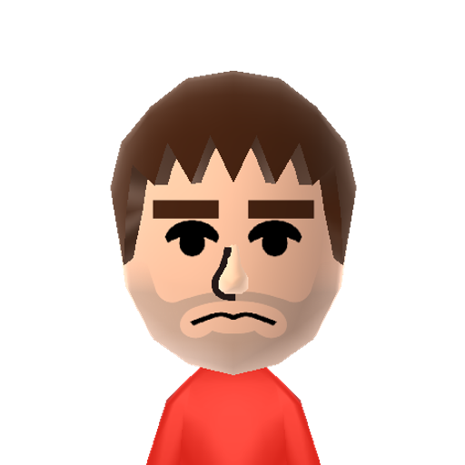 Barry Mii character: Game Grumps editor Barry's personal Mii that first appeared in the Wii Party U episodes.