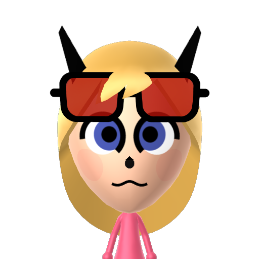 ? Mii character: A Mii uploaded to Check Mii Out Channel (WiiLInk)