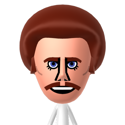 ? Mii character: A Mii uploaded to Check Mii Out Channel (WiiLInk)
