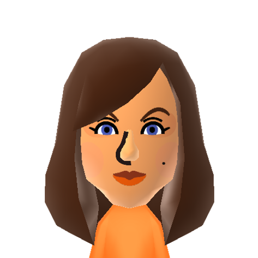 Kelly Mii character preview