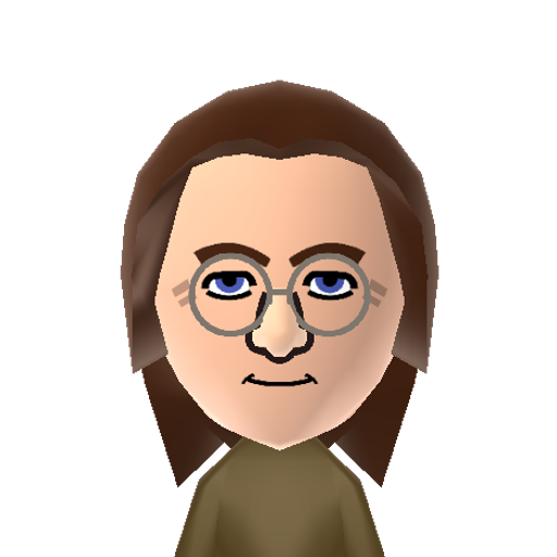 JohnLennon Mii character: Songwriter, singer, guitarist, pianist, and one of the four members of The Beatles.