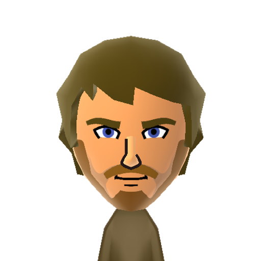 Star Lord Mii character: AKA Star Lord, from "Guardians of the Galaxy". Played by Chris Pratt.