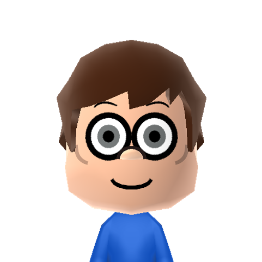Dipper Mii character preview