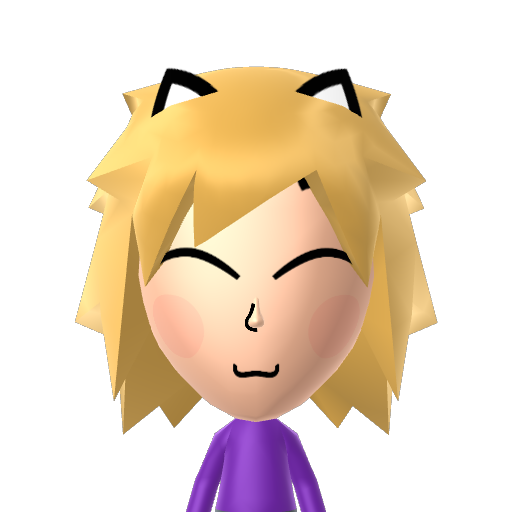 kitty Mii character: These are extracted and derived from the Mii Central Miis from the 3DS Miitopia.