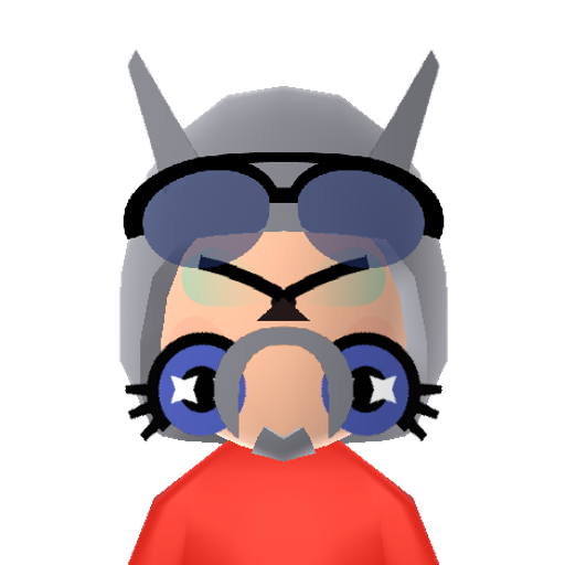 Optimus P. Mii character: The leader of the Autobots from the Transformers.