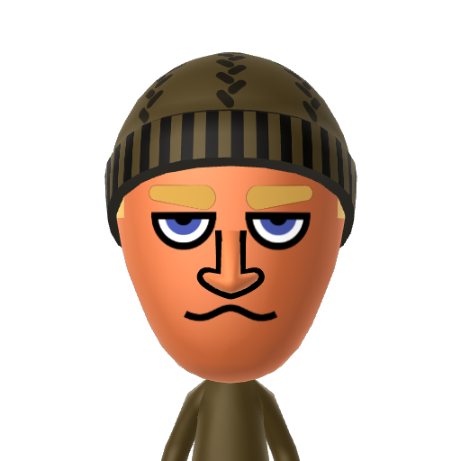 뜅뜨뜩뜬뜯뜰뜸뜹뜻띄 Mii character: This is a Mii for testing Mii nicknames.