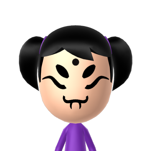 Muffet Mii character preview
