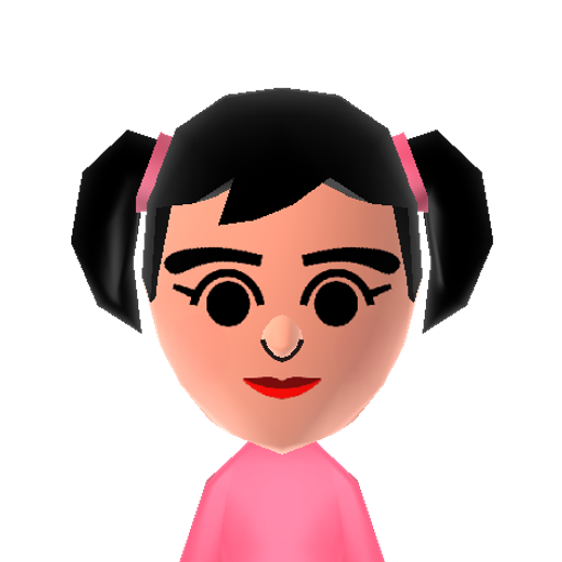 Asami Mii character preview