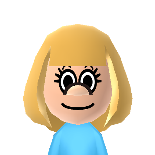 Lori Loud Mii character preview