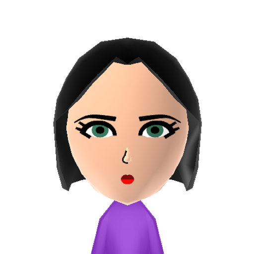 Faye Mii character: These are extracted and derived from the Mii Central Miis from the 3DS Miitopia.
