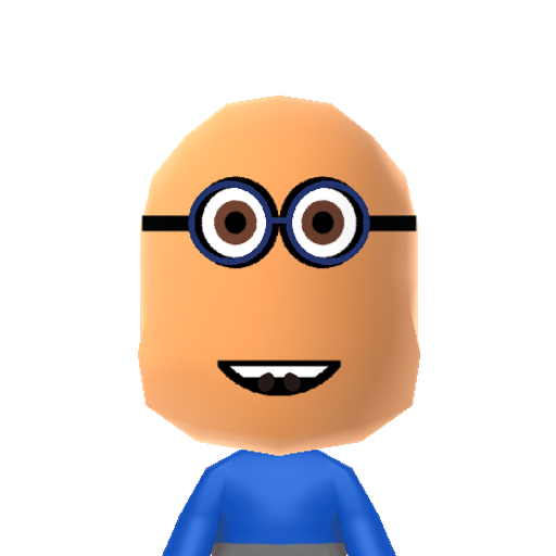 minion Mii character: These are extracted and derived from the Mii Central Miis from the 3DS Miitopia.