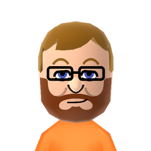 Jesse Cox Mii character: Gaming commentator and member of Youtube network Polaris.