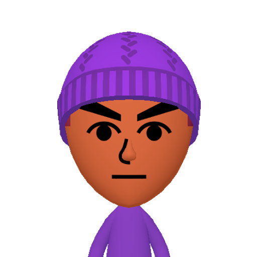 no name Mii character: This Mii is from the Switch SDK as a SampleDB Mii.
