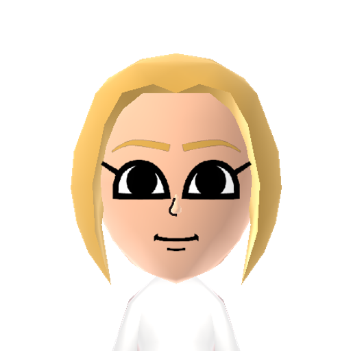 Lucy Mii character preview