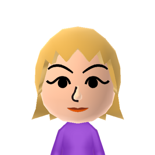 TT: Rose Mii character: One of the Beta human kids from the webcomic "Homestuck".
