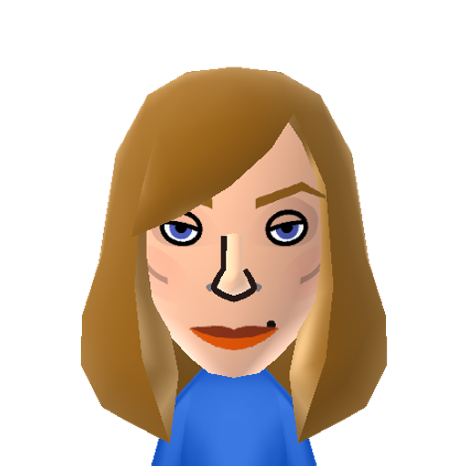 Crusher Mii character: Chief Medical Officer of the U.S.S. Enterprise NCC-1701-D and NCC-1701-E, from the series Star Trek: The Next Generation and four major motion pictures, as played by Gates McFadden.