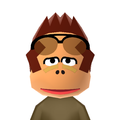 DonkeyKong Mii character preview