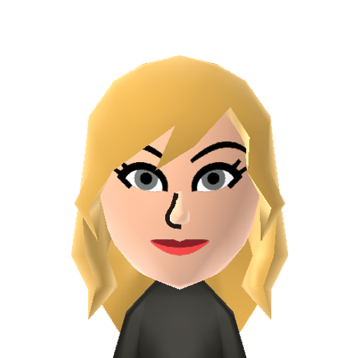 Sienna Mii character preview