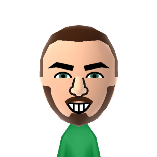 Jaksptceye Mii character: Happy and energetic Youtube star Sean William McLoughlin with over 9 million subscribers.