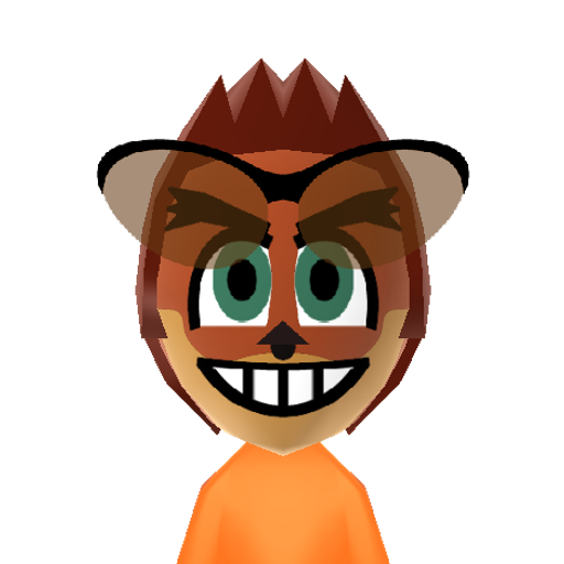 Crash Mii character preview