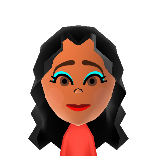 Rocky Blue Mii character: One of the two main characters from Disney's "Shake It Up". Played by Zendaya.