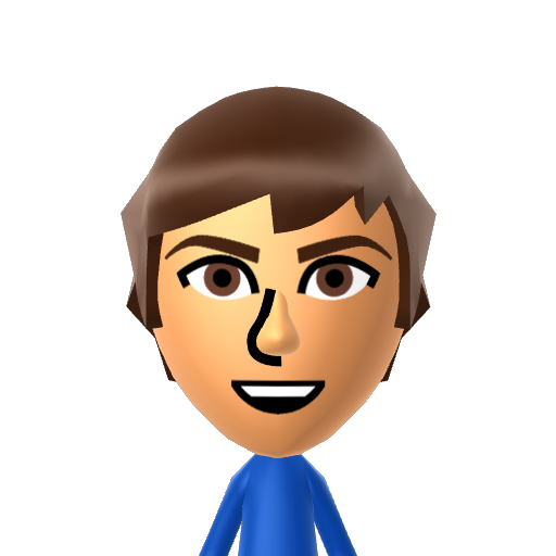 David Mii character: A Mii from Last Day of WaraWara Plaza, a mod for Nintendo Wii U (WaraWara Plaza)