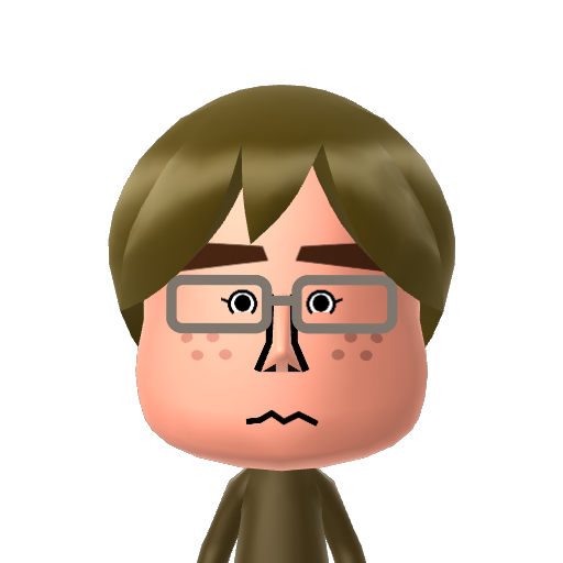 ? Mii character: A Mii uploaded to Check Mii Out Channel (WiiLInk)
