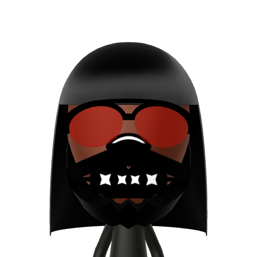 darth v. Mii character: These are extracted and derived from the Mii Central Miis from the 3DS Miitopia.