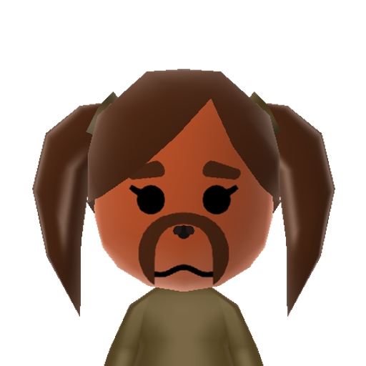 Teddy Mii character preview