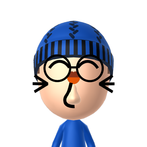 ? Mii character: A Mii uploaded to Check Mii Out Channel (WiiLInk)