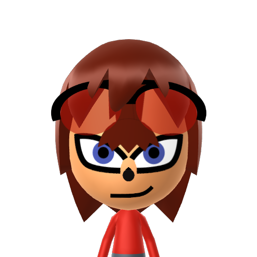 ? Mii character: A Mii uploaded to Check Mii Out Channel (WiiLInk)