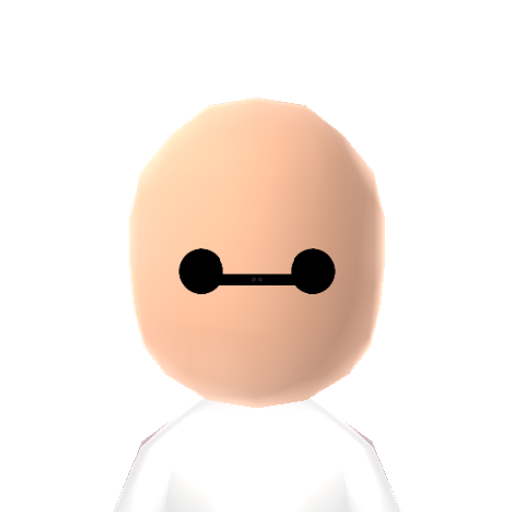 Baymax Mii character: These are extracted and derived from the Mii Central Miis from the 3DS Miitopia.
