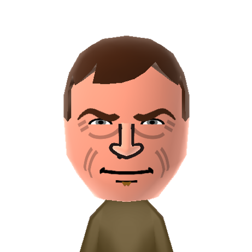 J.Stelling Mii character: UK sports journalist and TV presenter who fronts the popular "Soccer Saturday" programme.