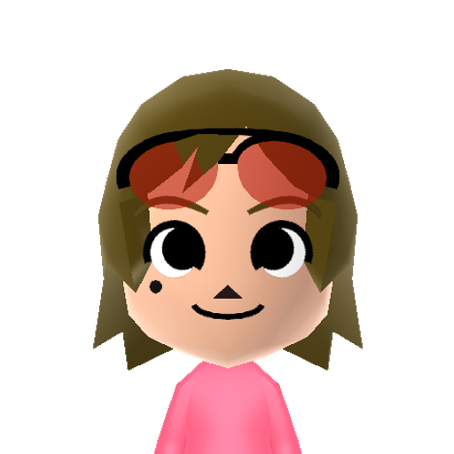 Hayley Mii character: The host of "My Pokemon Ranch".