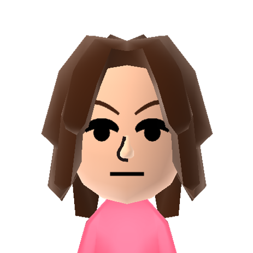 pinko Mii character: These are extracted and derived from the Mii Central Miis from the 3DS Miitopia.