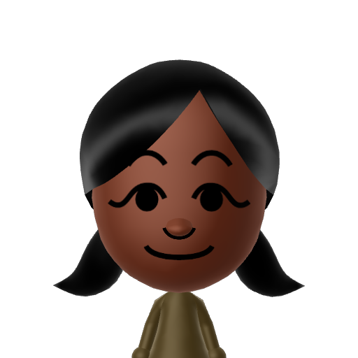 ムスメ Mii character: a Mii from Jinsei Game Wii