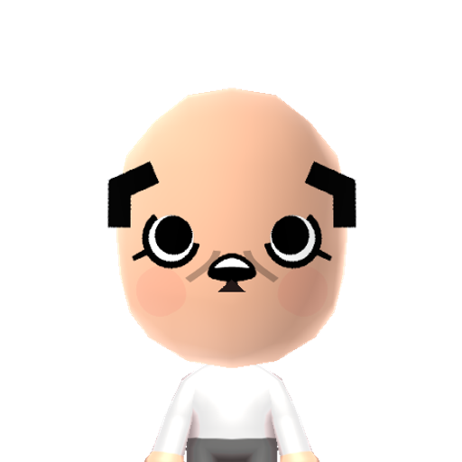 panda Mii character: A baby panda for your Miis to love and adore.