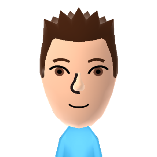 David T Mii character: Based on the doll of The Doctor from "Doctor Who".