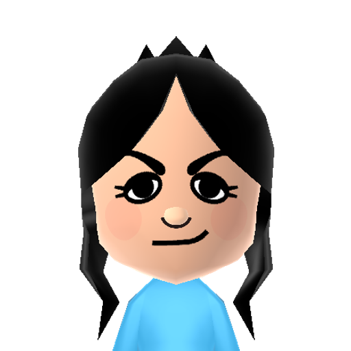 Koyomi Mii character: from Custom CPU Mii (Pack 4) QR Codes [@jere_asikainen]