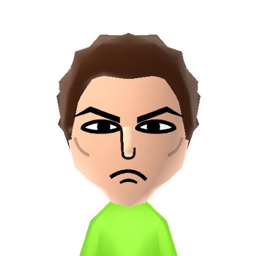 Zoro Mii character: These are extracted and derived from the Mii Central Miis from the 3DS Miitopia.