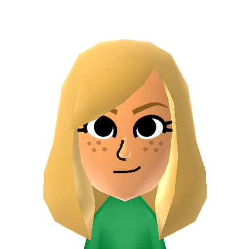Apple Jack Mii character: Not quite a southern belle, but who can resist AJ's charm? From "My Little Pony: Friendship is Magic".