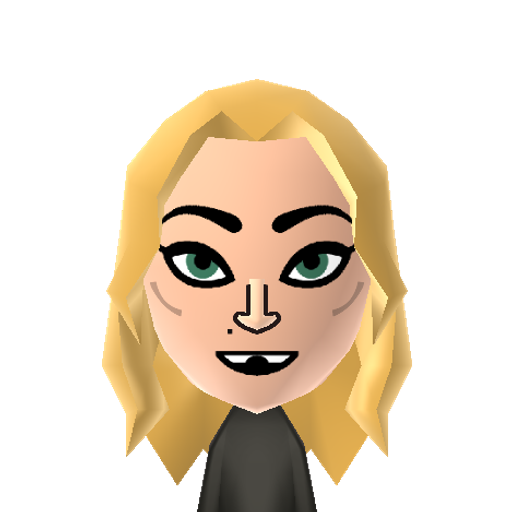 Madonna Mii character: Grammy Award winning singer and entertainer with numerous hit singles. Her work often includes religious symbolism and sexual themes.