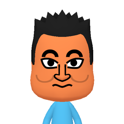 no name Mii character: This Mii is from the Switch SDK as a SampleDB Mii.