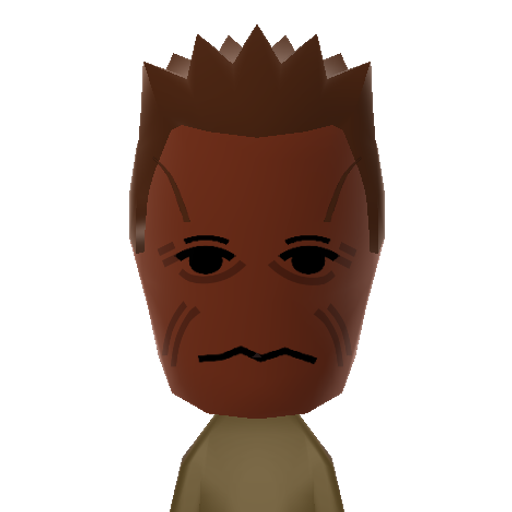 Groot Mii character: He is an extraterrestrial tree-like creature who fights alongside members of the Guardians of the Galaxy. "I am Groot!"