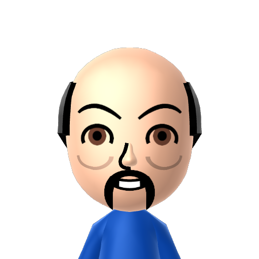 guy :] Mii character: A Mii created by jschlattLIVE