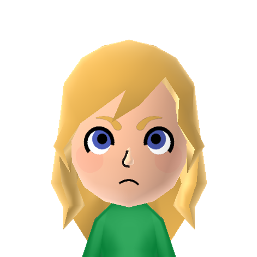 no name Mii character: A Mii from Dillon's Dead-Heat Breakers