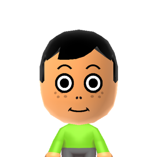 Vinnie Mii character: Gecko from "Littlest Pet Shop".
