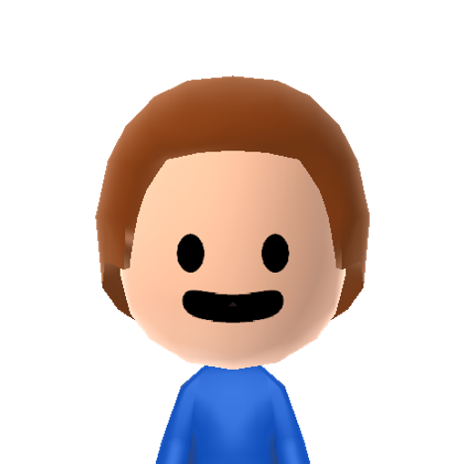 The Kid Mii character: From "I Wanna Be The Guy: The Movie: The Game".