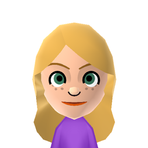 Rapunzel Mii character preview